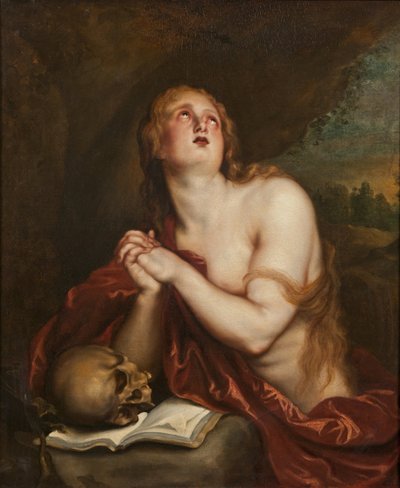 The Penitent St. Mary Magdalene by Anthony van Dyck