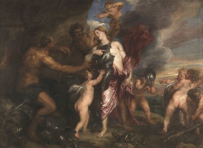 Thetis Receives the New Armour for Achilles in Vulcan