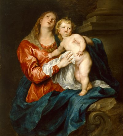 Virgin and Child by Anthony van Dyck
