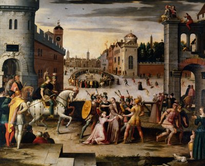 Arrest and Execution of Thomas More Chancellor to Henry VIII of England by Antoine Caron