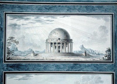 Design for a House for a Cosmopolite by Antoine Laurent Thomas Vaudoyer