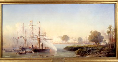 Episode of the expedition of Cochinchine: Capture of the citadel of Saigon by Antoine Leon Morel Fatio