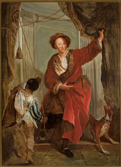 Portrait of Friedrich Ernst von Knyphausen (1678–1731) by Antoine Pesne