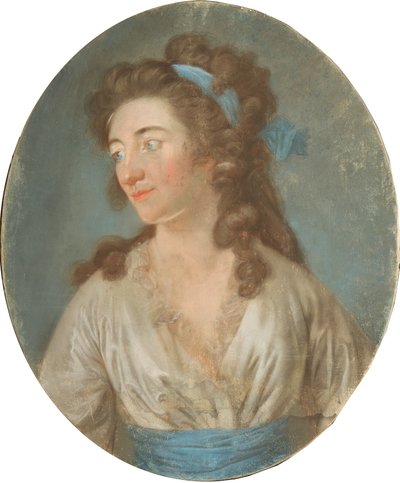 Portrait of the Writer Elisa von der Recke by Anton Graff