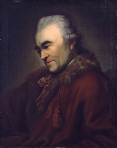 Portrait of Johann Georg Sulzer by Anton Graff