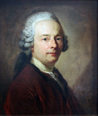 Portrait of Karl Wilhelm Ramler (1725-1798) by Anton Graff