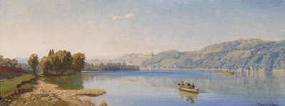 Lake Caldonazzo near Trento by Anton Hlavacek