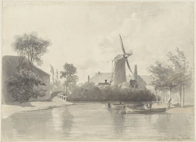 View of Haarlem by Anton Mauve