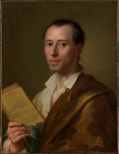 Johann Joachim Winckelmann (1717-1768) by Anton Raphael Mengs