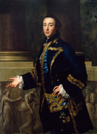 Portrait of Thomas Conolly (1738-1803) by Anton Raphael Mengs