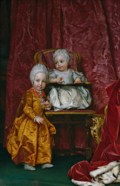Archduke Ferdinand and Archduchess Maria Anna of Austria by Anton Raphael Mengs