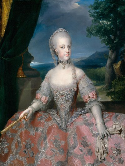 Maria Carolina of Habsburg-Lorraine, Queen of Naples by Anton Raphael Mengs