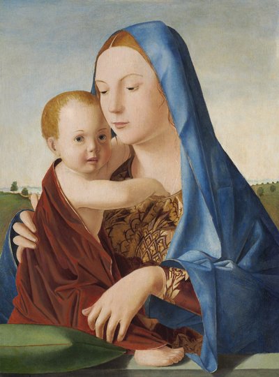 Madonna and Child by Antonello da Messina