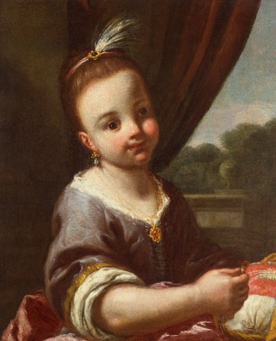 Girl with a Basket by Antonio Amorosi