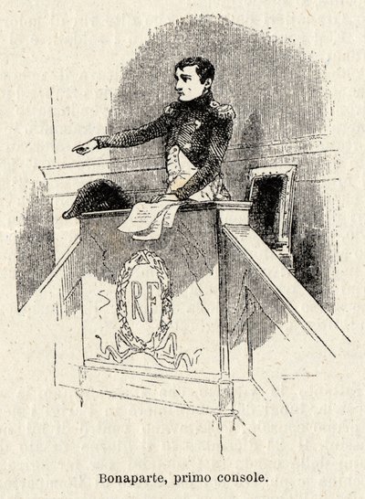 Napoleon Bonaparte Elected First Consul of the French Republic in 1799 by Antonio Bonamore