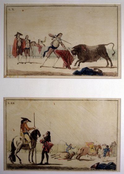 Bullfighting Stage by Antonio Carnicero