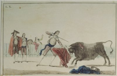 Suerte de Matar (Bullfighting Stage) by Antonio Carnicero