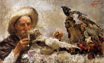 The Fortune Teller by Antonio Mancini