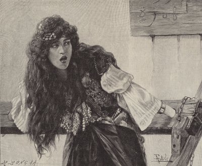 The Slanderer by Antonio Maria Fabres y Costa