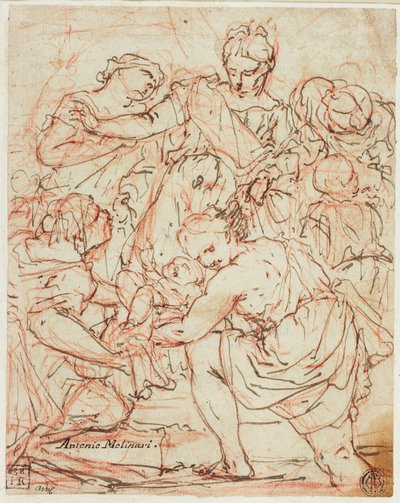 Finding of Moses by Antonio Molinari