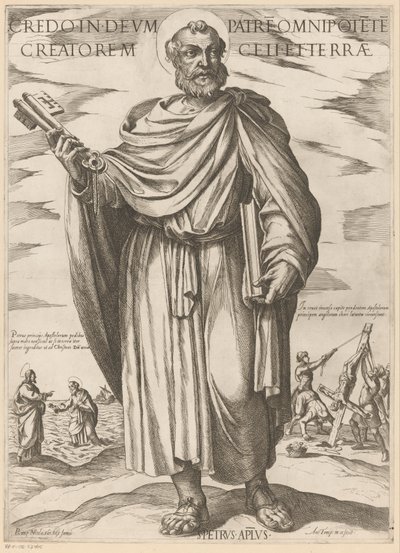 Saint Peter by Antonio Tempesta