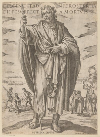 Saint Thomas by Antonio Tempesta