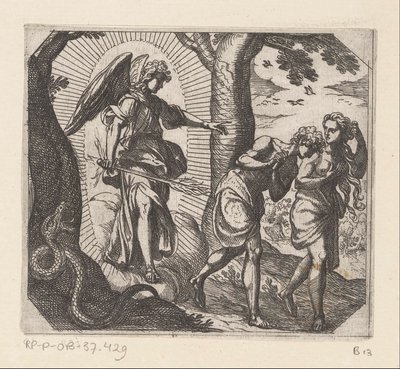 Expulsion from Paradise by Antonio Tempesta