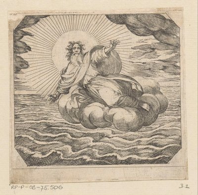 God Creates Heaven and Earth by Antonio Tempesta