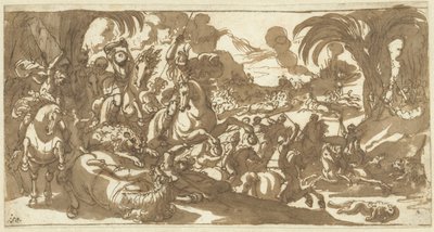 Lion Hunt by Antonio Tempesta
