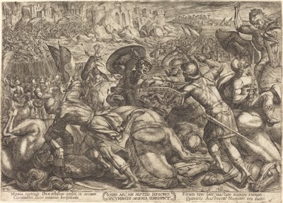 The Taking of the City of Jericho by Antonio Tempesta