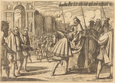 Triumphal Entry of Margaret of Austria by Antonio Tempesta