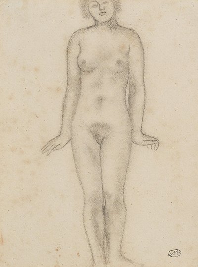 Study for the Central Sculpture of the Three Nymphs by Aristide Maillol