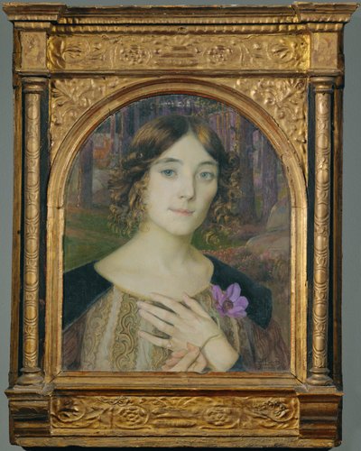 Lady with Windflower by Armand Point