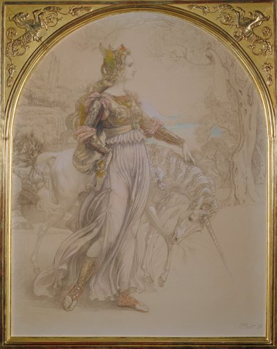The Princess with the Unicorn by Armand Point