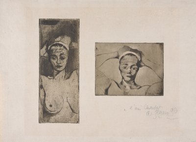Nude with Hands Behind Her Head by Armand Séguin