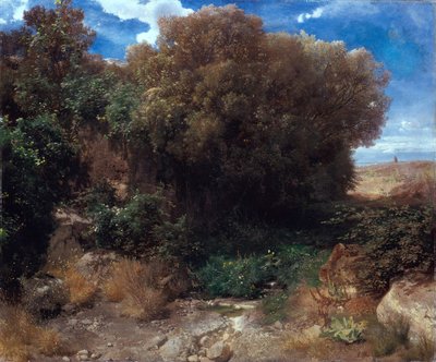 Countryside Landscape by Arnold Böcklin