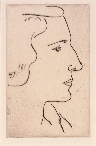 Profile by Arshile Gorky