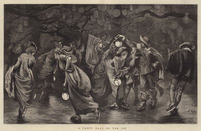 A Fancy Ball on the Ice by Arthur Hopkins