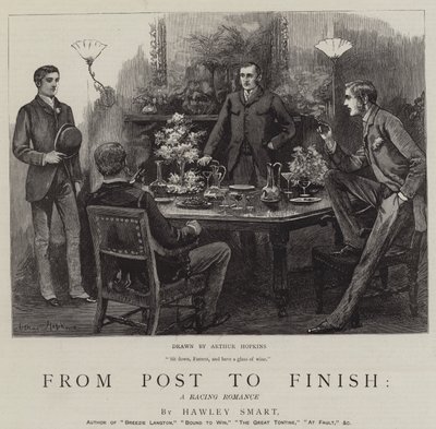 From Post to Finish, a Racing Romance by Arthur Hopkins