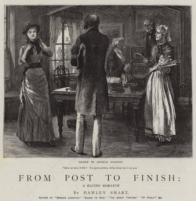 From Post to Finish, a Racing Romance by Arthur Hopkins
