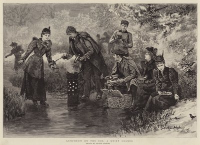 Luncheon on the Ice, A Quiet Corner by Arthur Hopkins