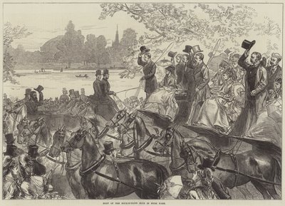 Meet of the Four-in-Hand Club in Hyde Park by Arthur Hopkins