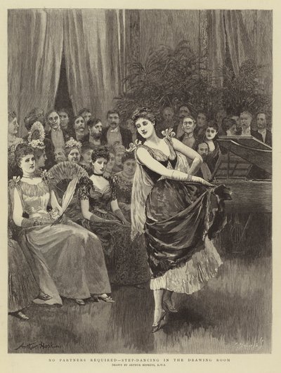 No Partners Required, Step-Dancing in the Drawing Room by Arthur Hopkins