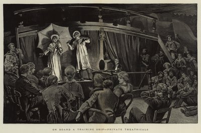 On Board a Training Ship, Private Theatricals by Arthur Hopkins