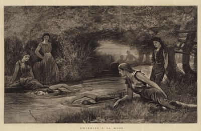 Swimming A La Mode by Arthur Hopkins