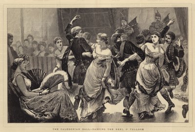 The Caledonian Ball, dancing the Reel O