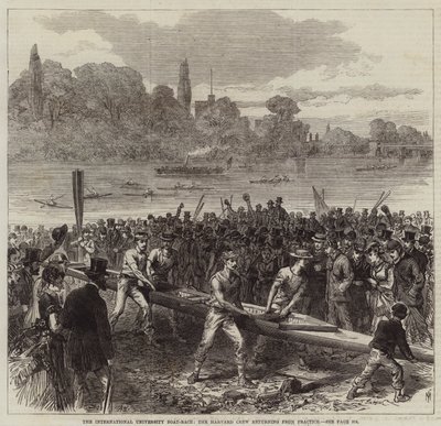 The International University Boat-Race, the Harvard Crew Returning from Practice by Arthur Hopkins