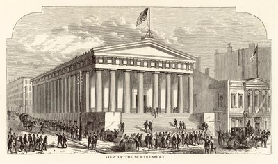 View of the Sub-Treasury by Arthur Lumley