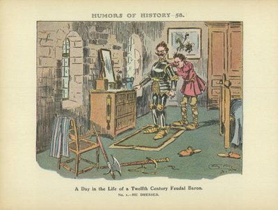 A Day in the Life of a Twelfth Century Feudal Baron by Arthur Moreland