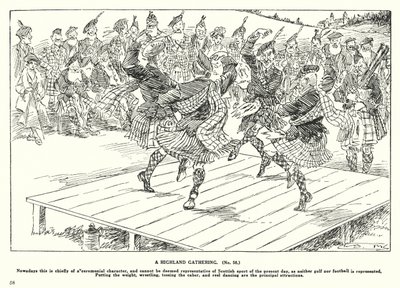 A Highland Gathering by Arthur Moreland